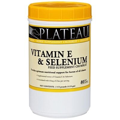 Plateau Vitamin E & Selenium Crumblet Horse Supplement, 2.5 lb.