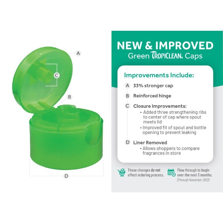 TropiClean Kiwi & Cocoa Butter Moisturizing Conditioner for Pets, 20-Oz