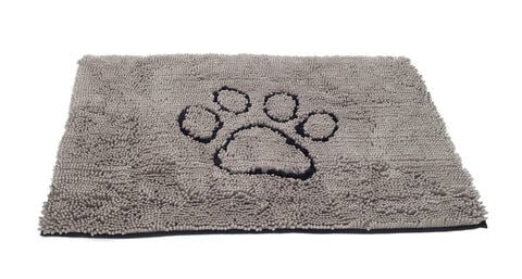 Dog Gone Smart Dirty Dog Grey Doormat, 31-In x 20-In