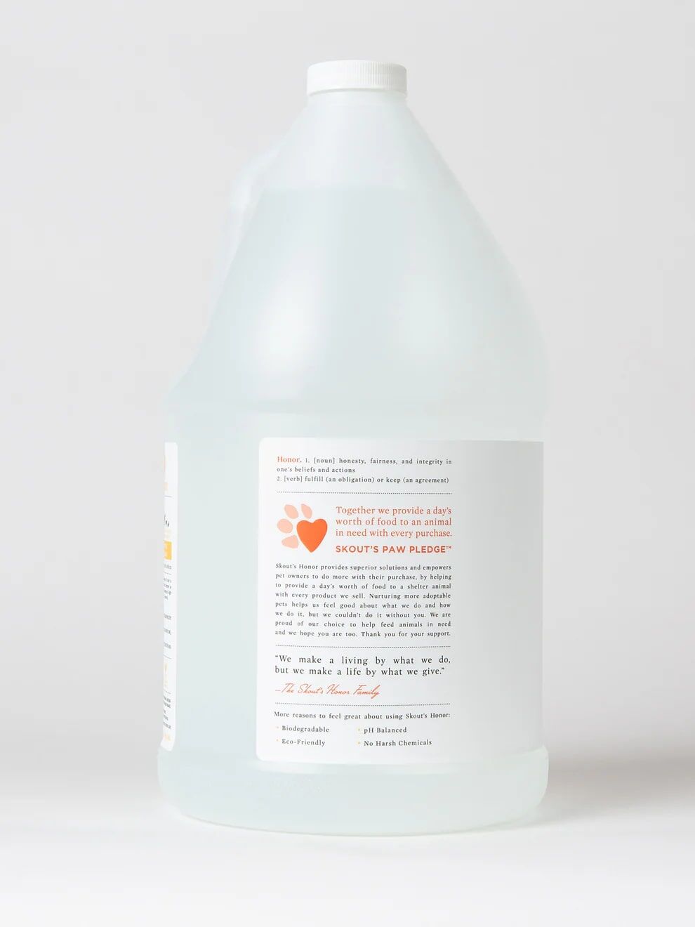 Skout's Honor Stain and Odor Remover - 128 oz