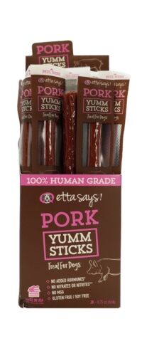 Etta Says Pork Yumm Stick Dog Treat