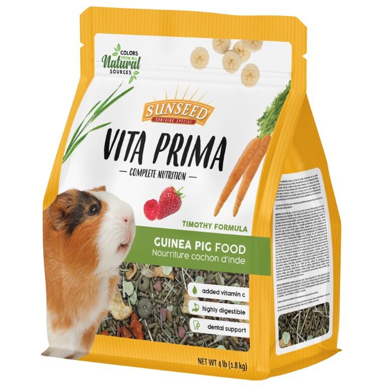 Sunseed Vita Prima Guinea Pig Food, 4-Lb