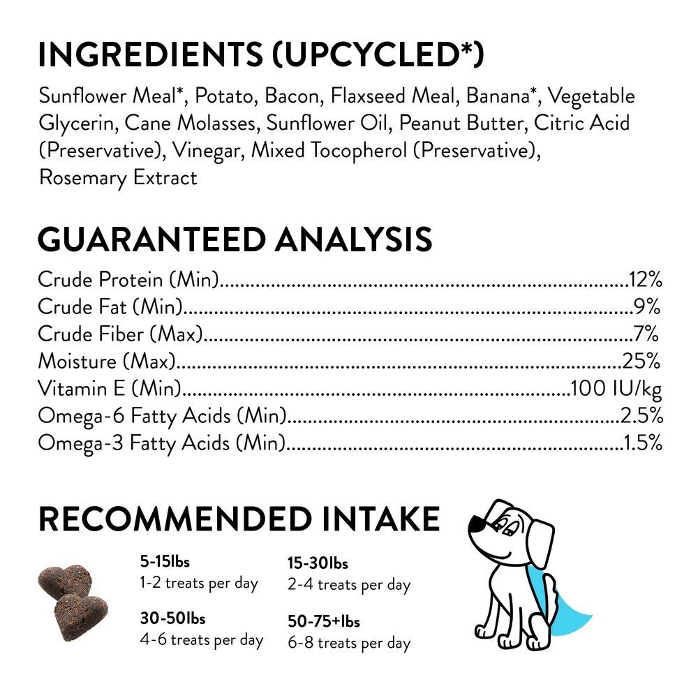 Shameless Pets Bananas for Bacon Soft Baked, 6-Oz