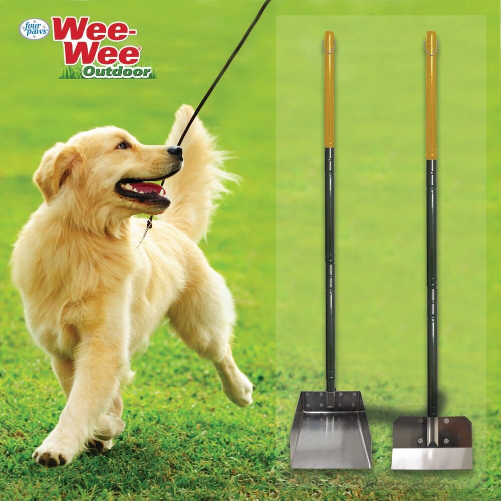 Four Paws Wee-Wee Rake, Spade, & Pan Scooper Set, Large