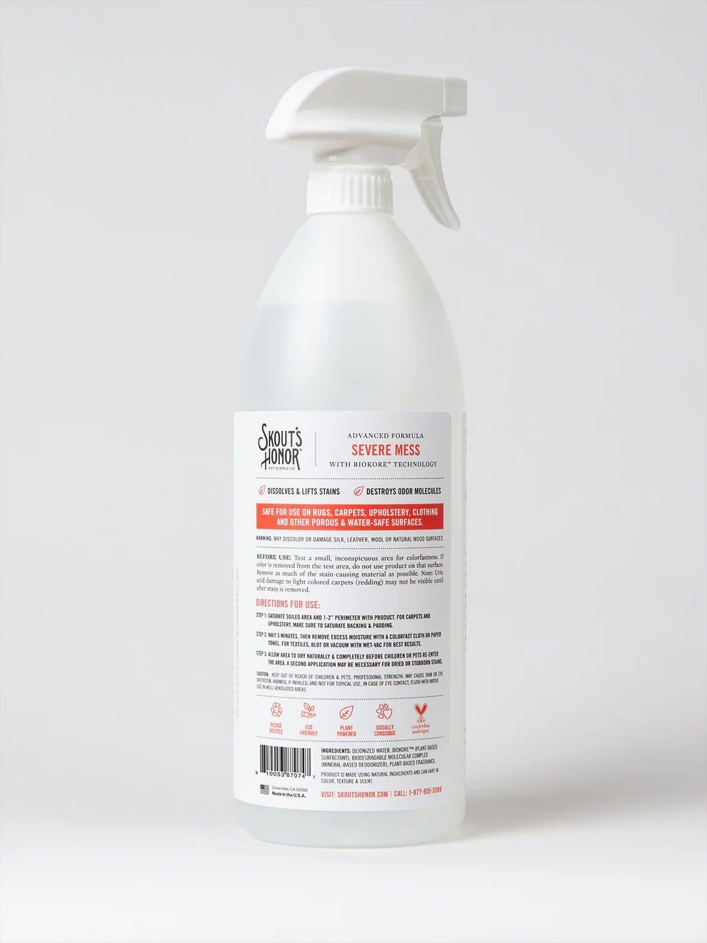 Skout's Honor Dog Stain & Odor Severe Mess Advanced Formula, 35-Oz