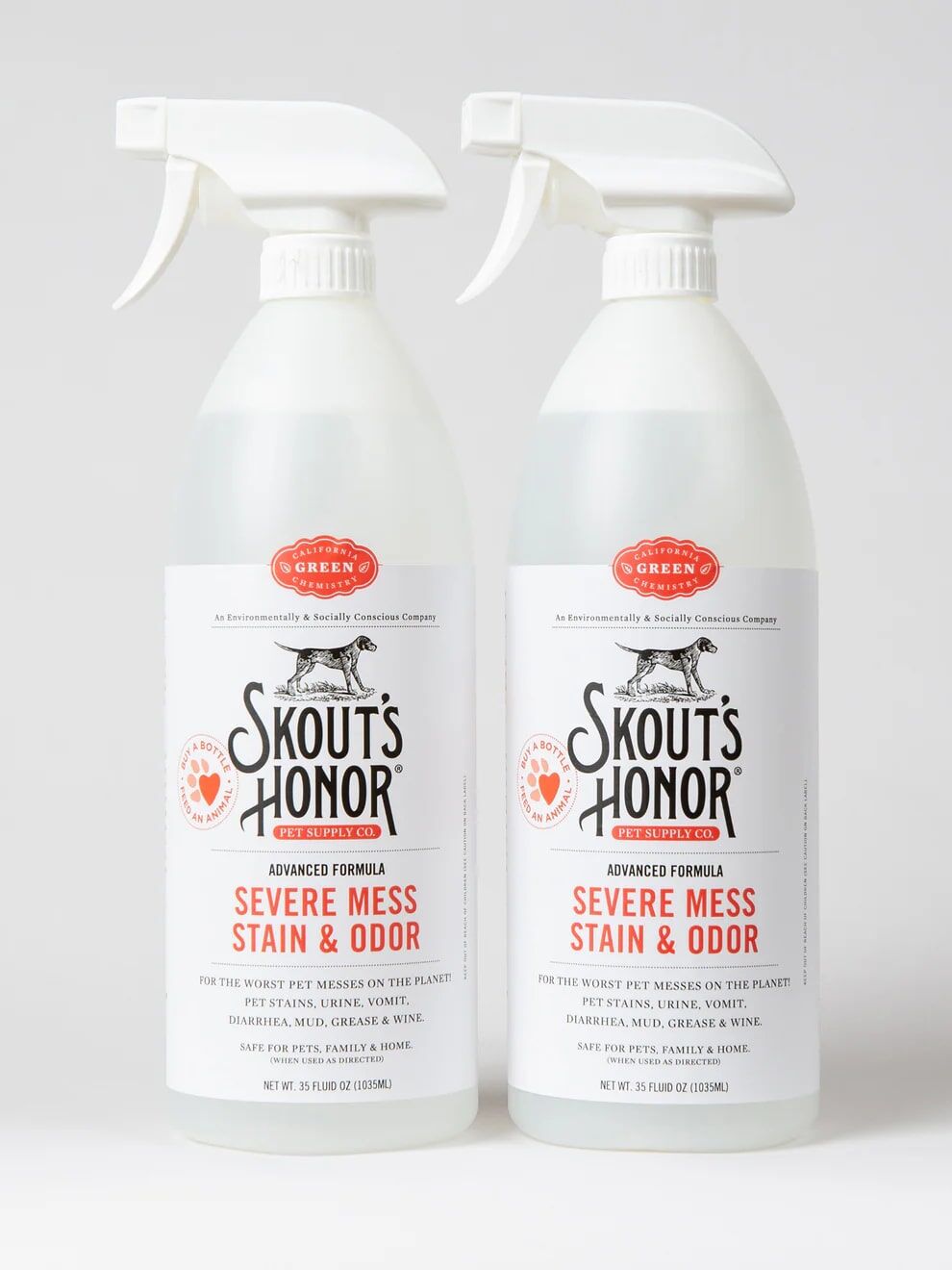 Skout's Honor Dog Stain & Odor Severe Mess Advanced Formula, 35-Oz
