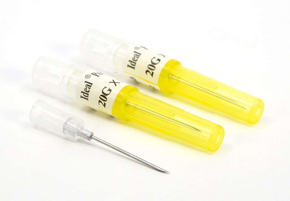 Ideal Polypropylene Hub Needle, 25-Pk