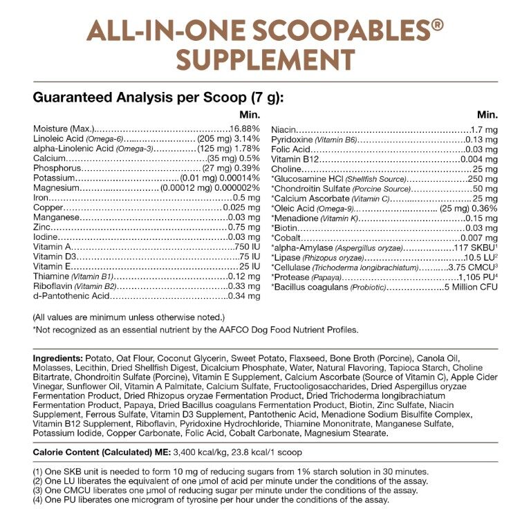 NaturVet Scoopables All-In-One Daily Essentials, 11-Oz