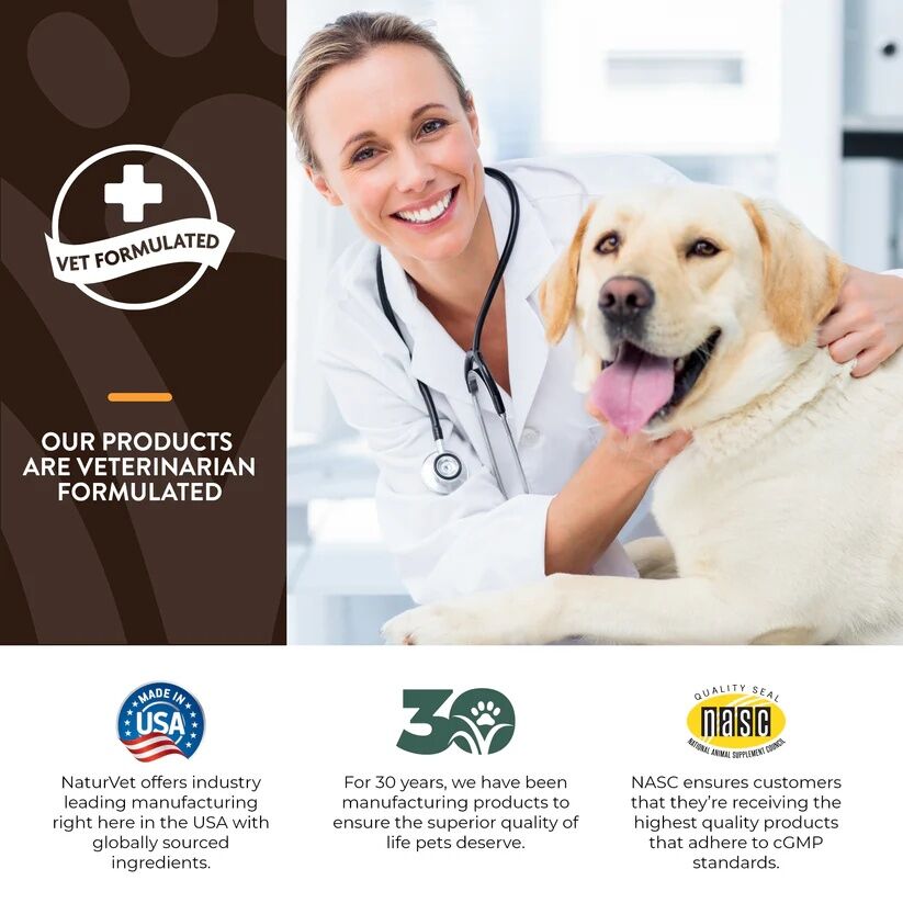 NaturVet Breed Specific Toy & Small Breed Dogs Soft Chews, 60-Ct