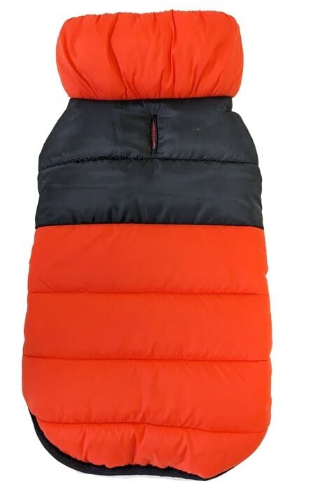 Ethical Pet Fashion Pet Large Orange Ultra Light Puffer Coat