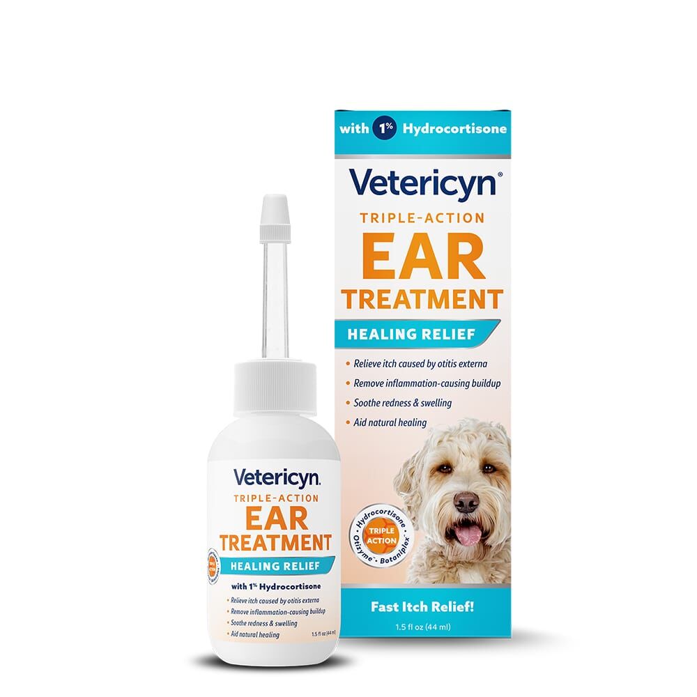 Vetericyn’s Triple-Action Ear Treatment, 1.5-Oz