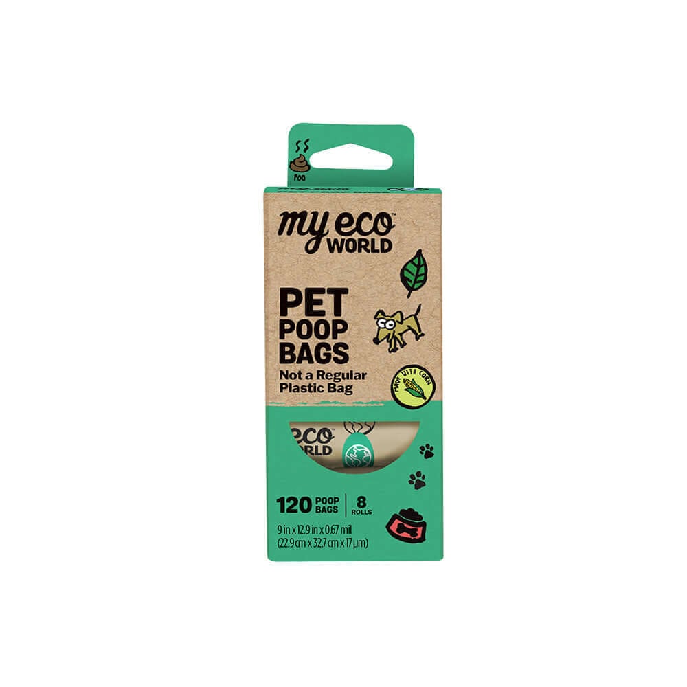 My Eco World Pet Poop Bags, 120-Ct