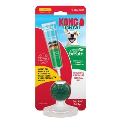 TropiClean Fresh Breath Enticers Peanut Butter Honey Dental Ball