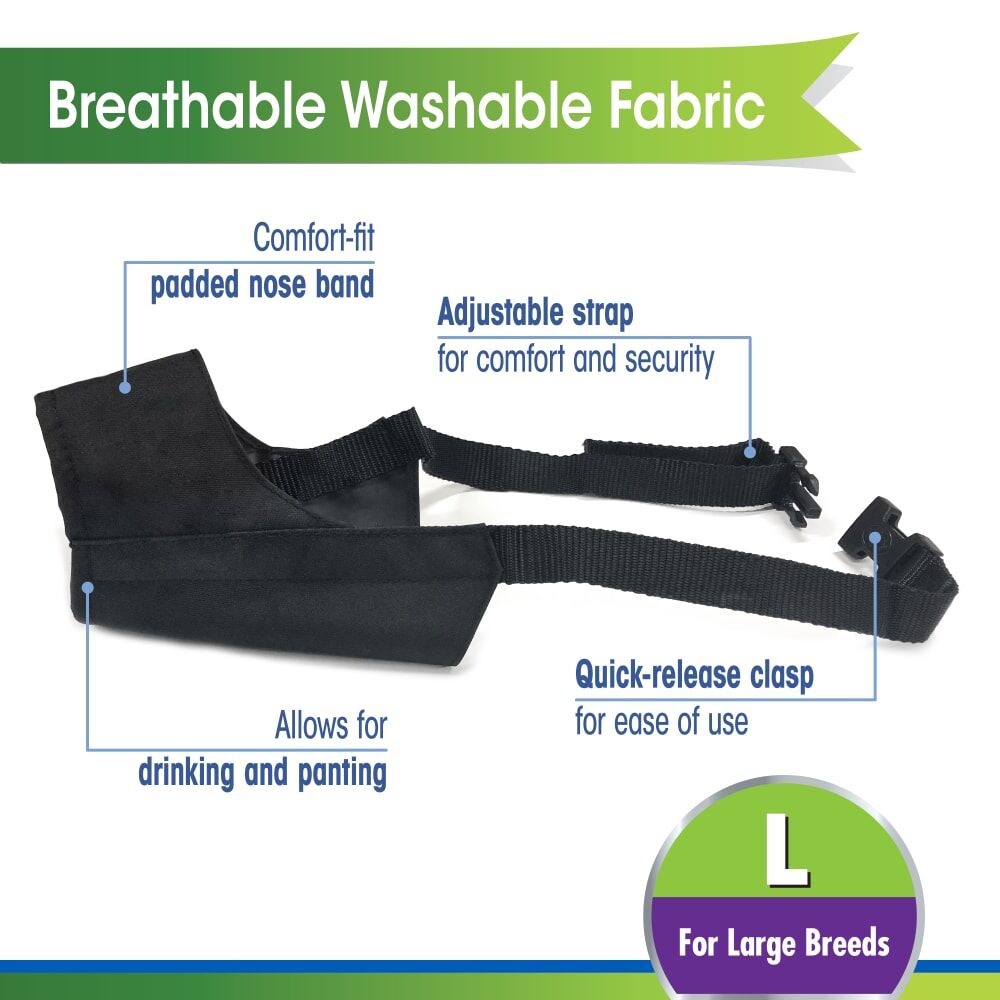 Four Paws Walk-About Quick Fit Muzzle Size 4, Large