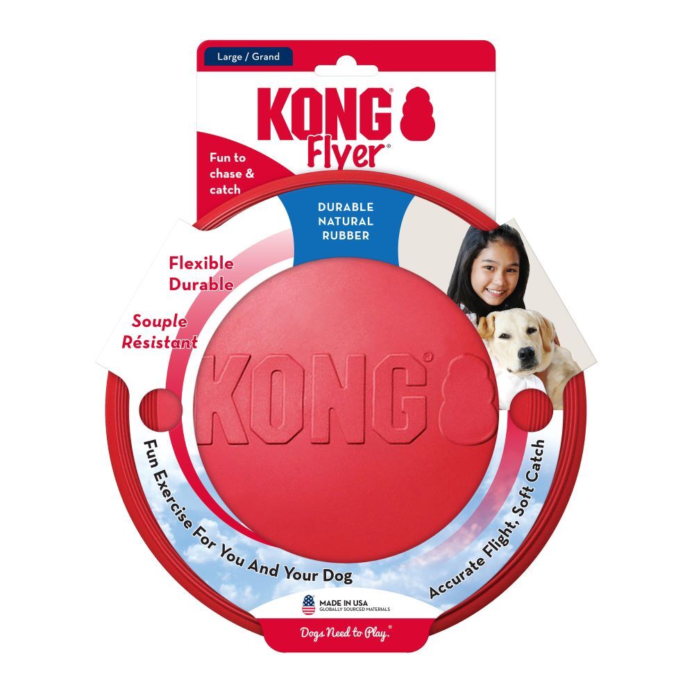 KONG Large Flyer Dog Toy