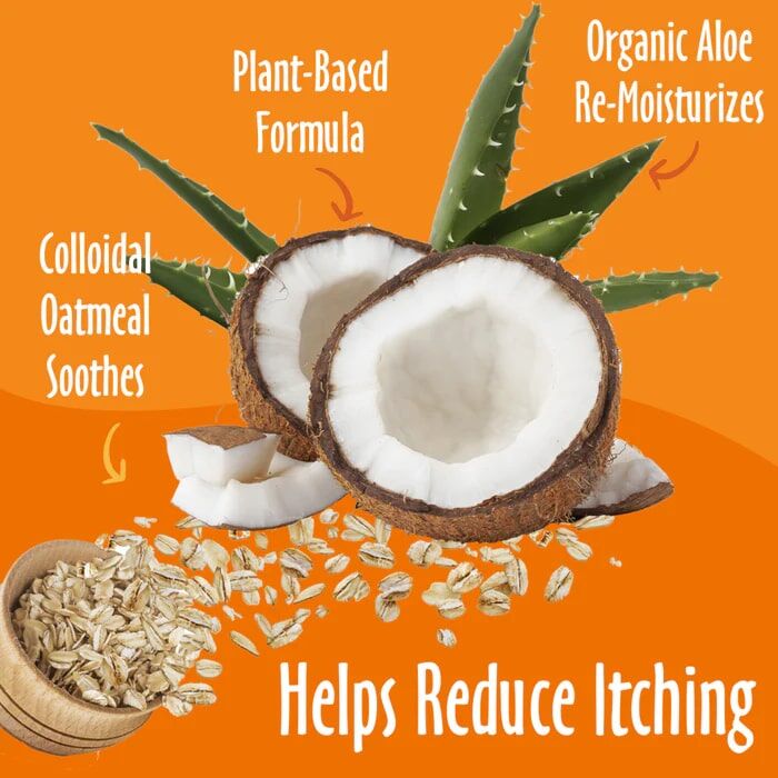 Earthbath Vanilla & Almond Oatmeal & Aloe Shampoo, 16-Oz