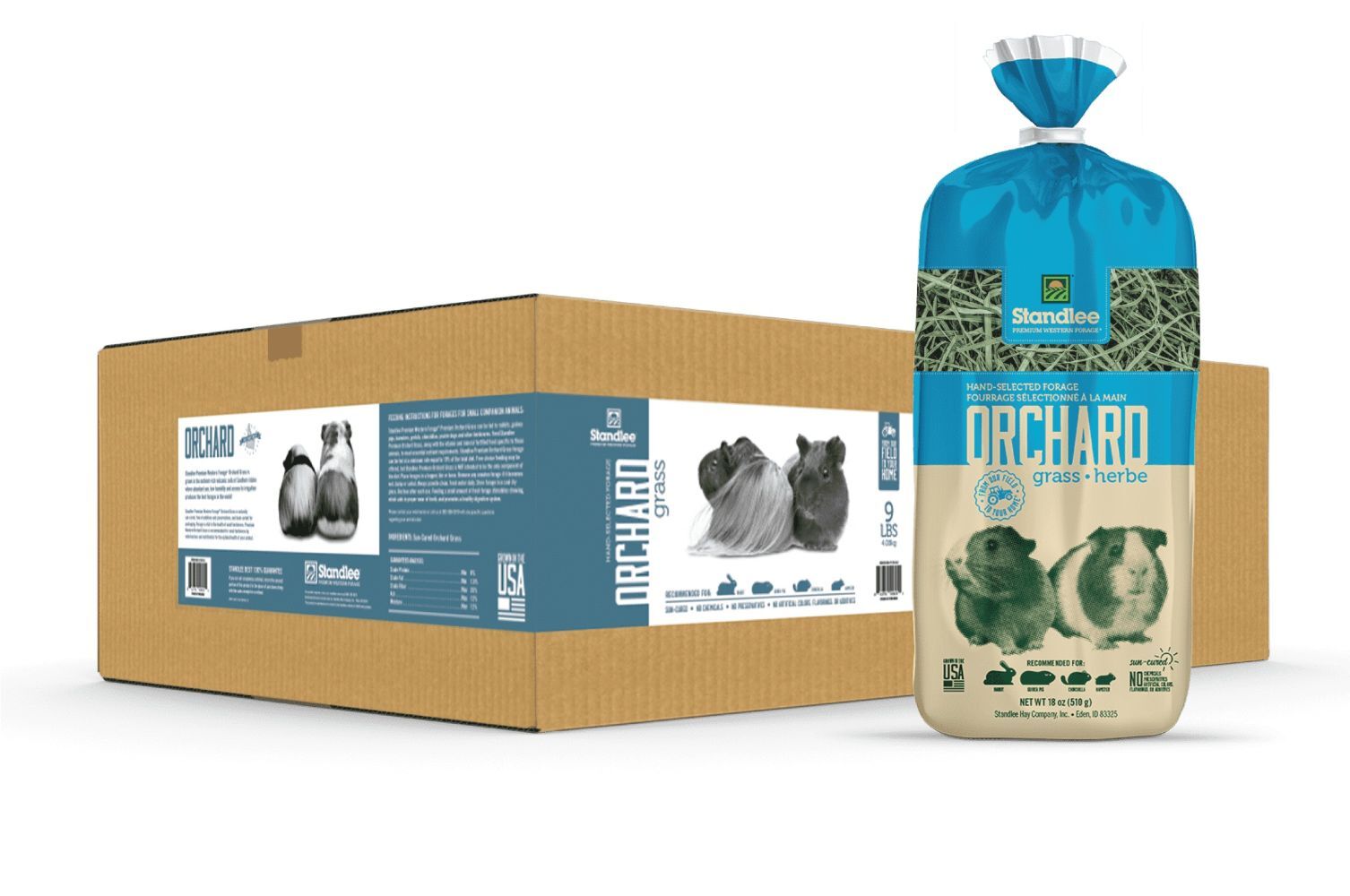 Standlee PremiYum Western Orchard Grass Small Animal Hay, 48-Oz