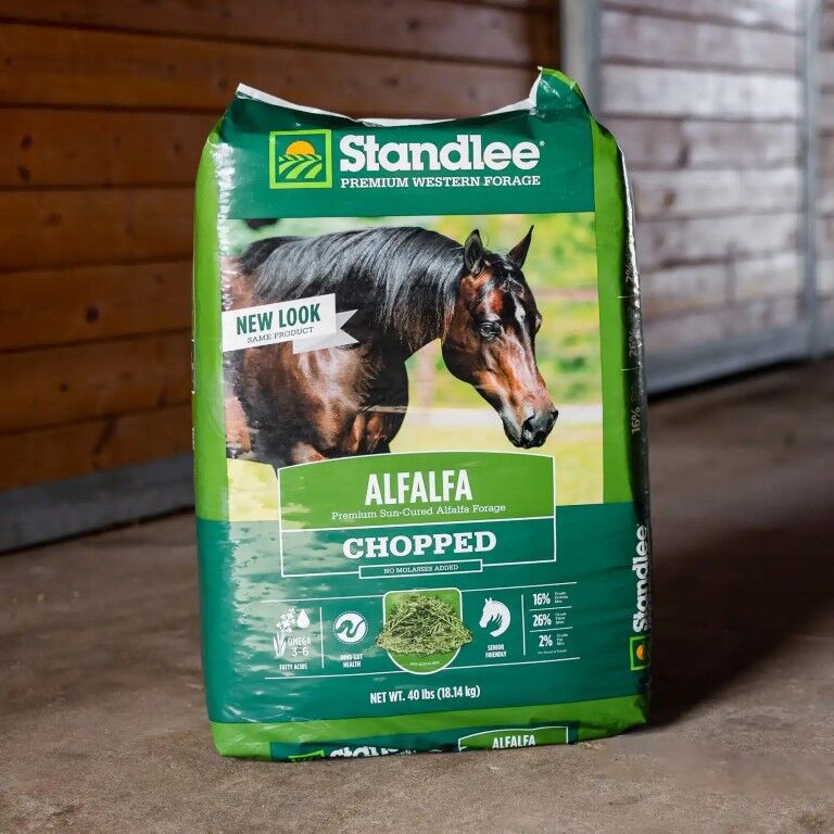 Standlee Premium Western Forage Alfalfa Chopped, 35-Lb