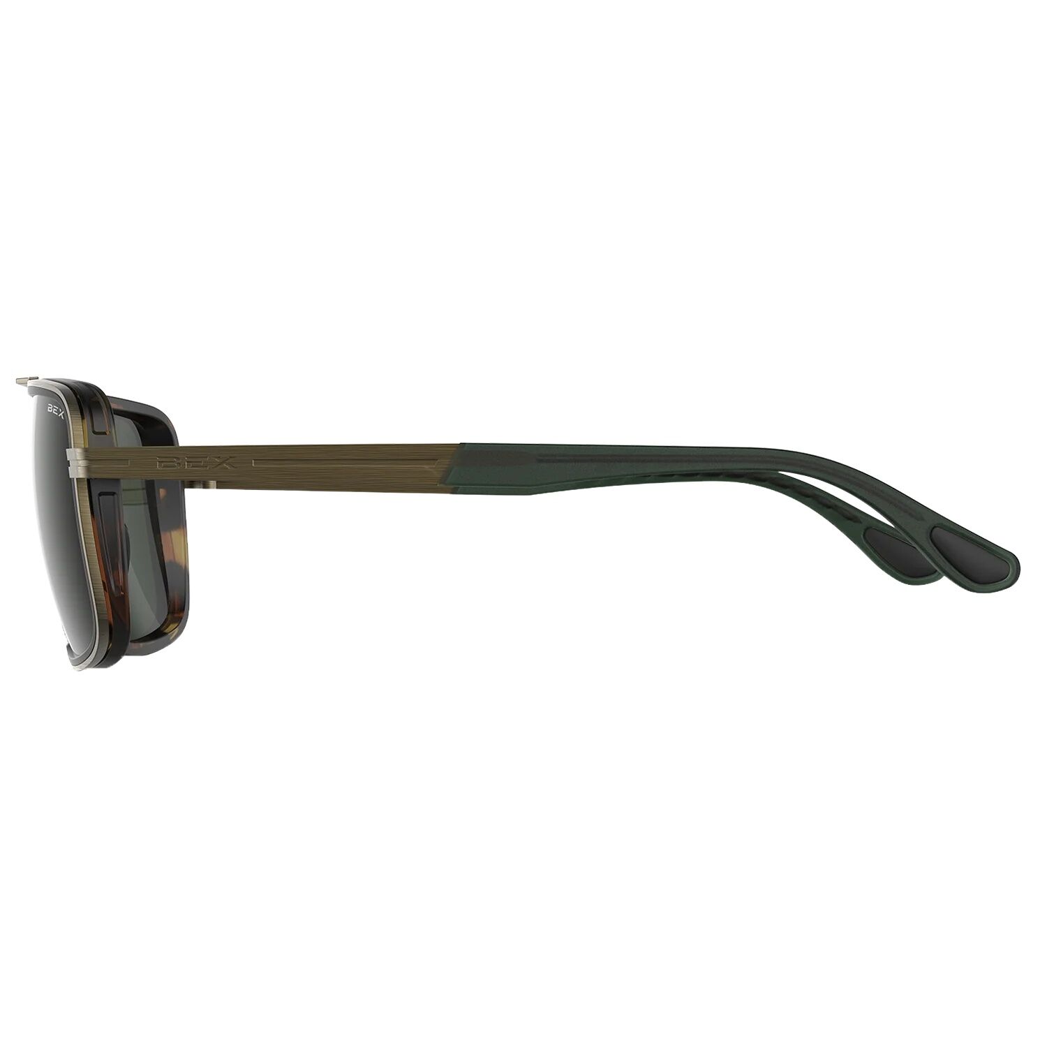 Bex Dusk Bronze/Forest Hybrid Full-Frame Sunglasses