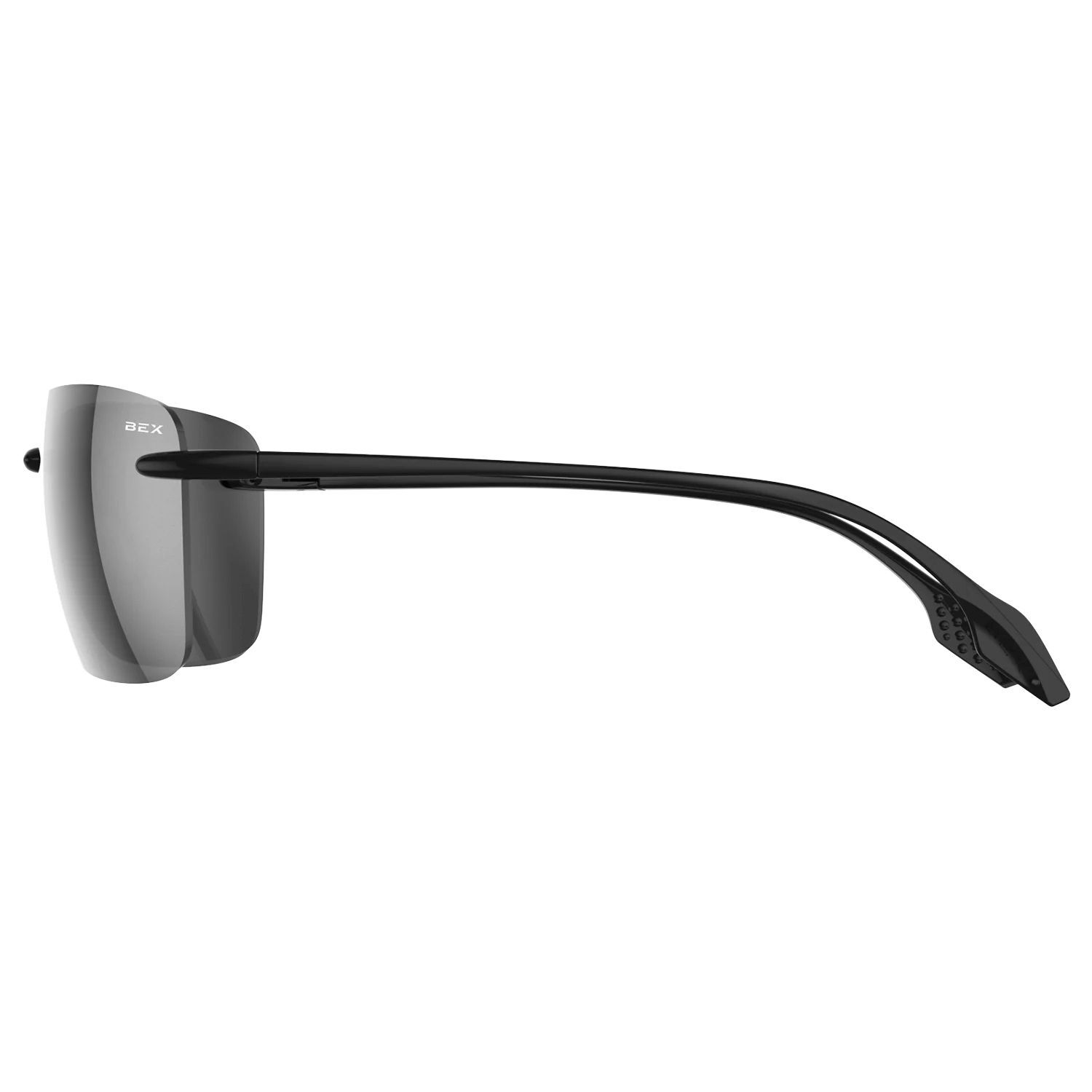 BEX Jaxyn XL Black/Gray/Silver Sunglasses