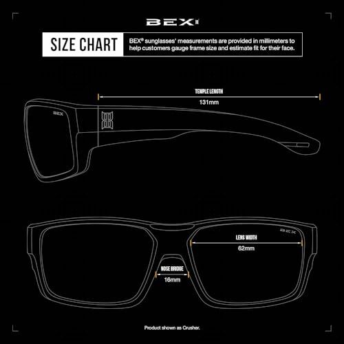 BEX Crusher Black/Gray Sunglasses