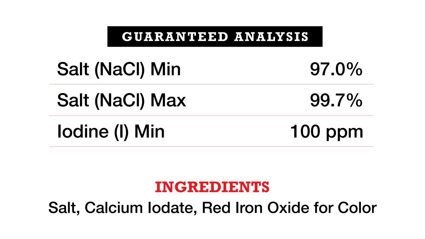 American Stockman Iodized Salt Block, 50-Lb