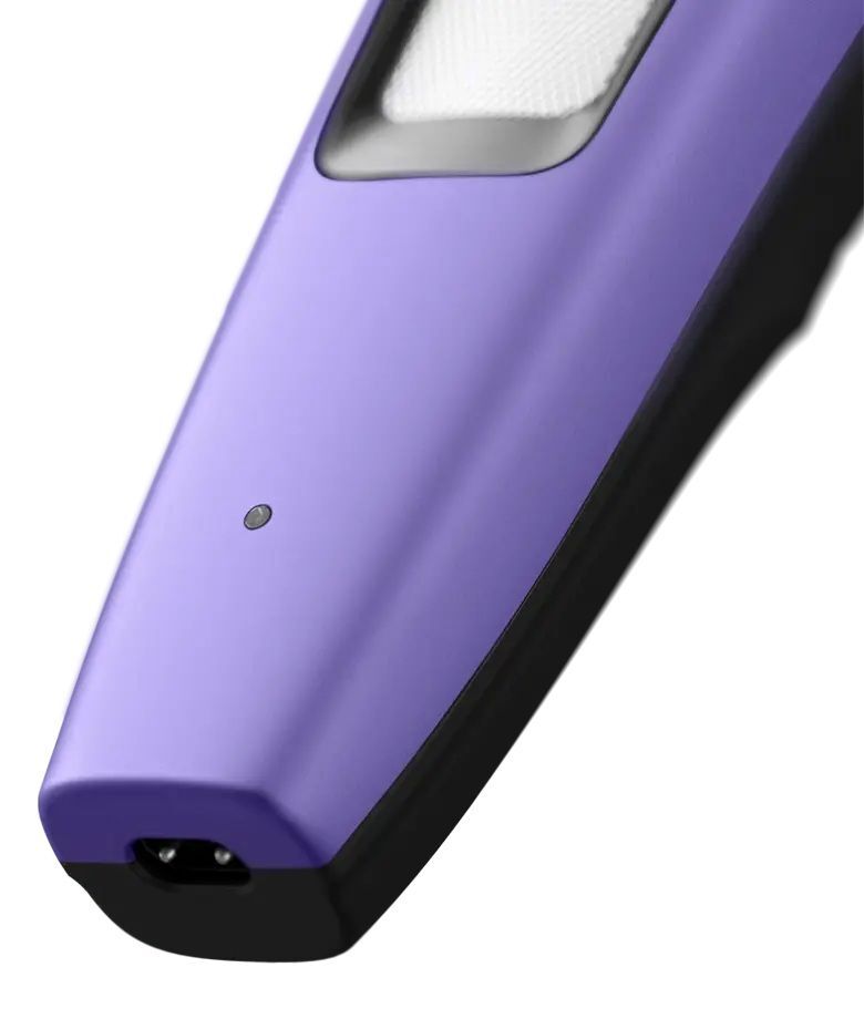 Andis Easy Clip Cordless II Purple Clipper Kit