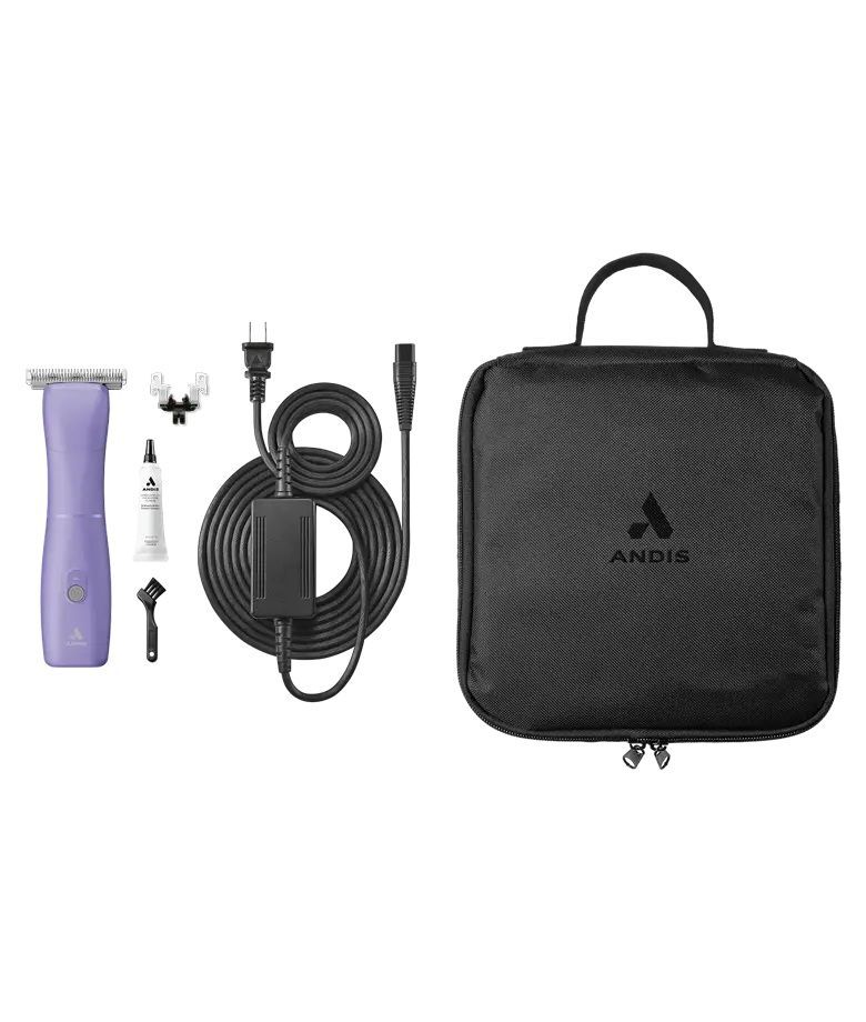 Andis Emerge Purple Cordless Clipper With T-84 Blade