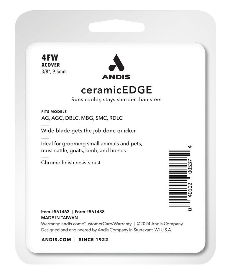 Andis CeramicEdge #4FW XCover Wide Blade