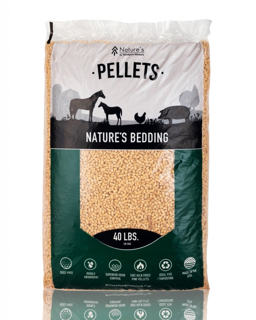 Nature's Pine Bedding Pellets, 40 lb.