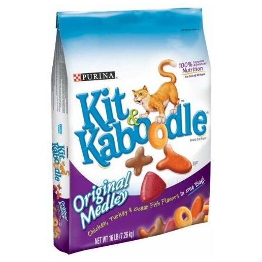 Purina Kit & Kaboodle Original Cat Food with 4 Flavors – 16 lb