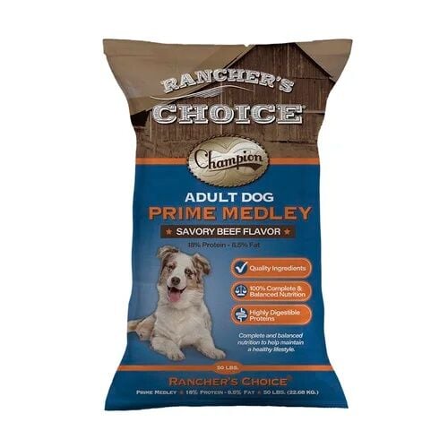 Rancher's Choice Adult Prime Medley Dog Food, 50 lb.