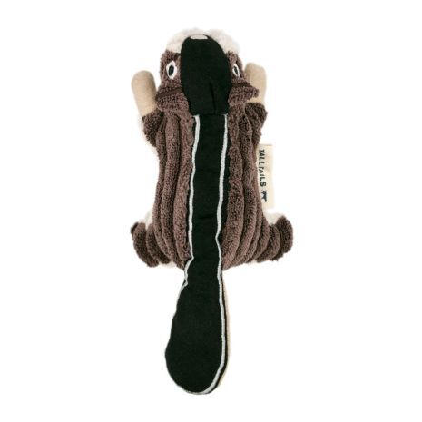Tall Tails Chipmunk with Squeaker Dog Toy