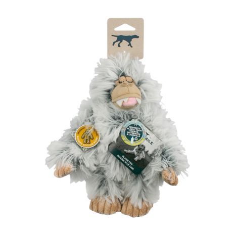Tall Tails Mini Yeti with Squeaker Dog Toy