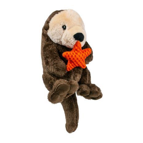 Tall Tails Otter Rope Body Dog Toy
