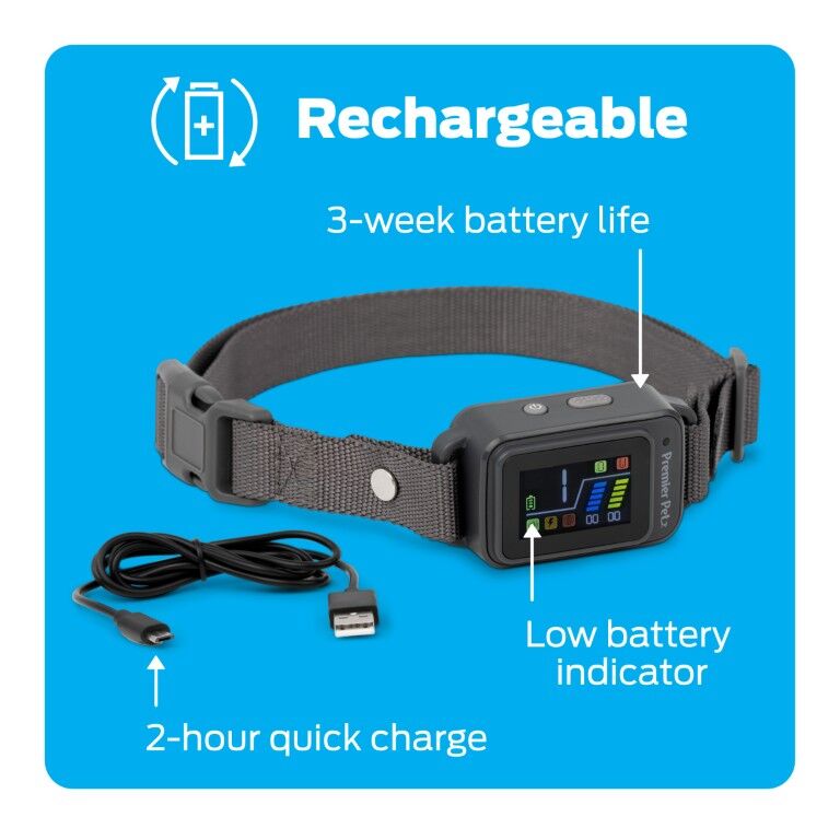 Premier Pet Bark Collar With Digital Display