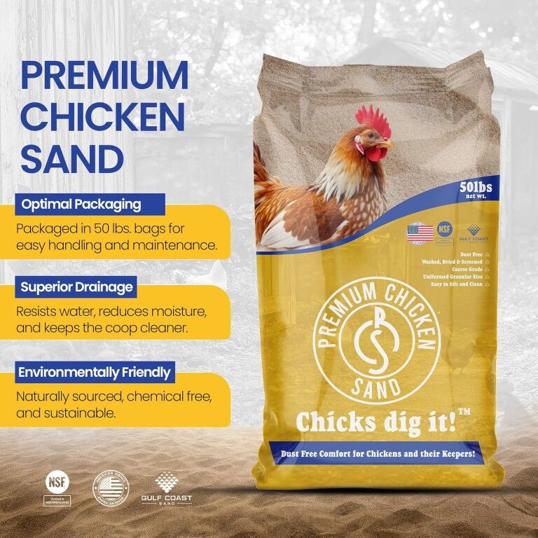 Premium Chicken Sand, 50-Lb