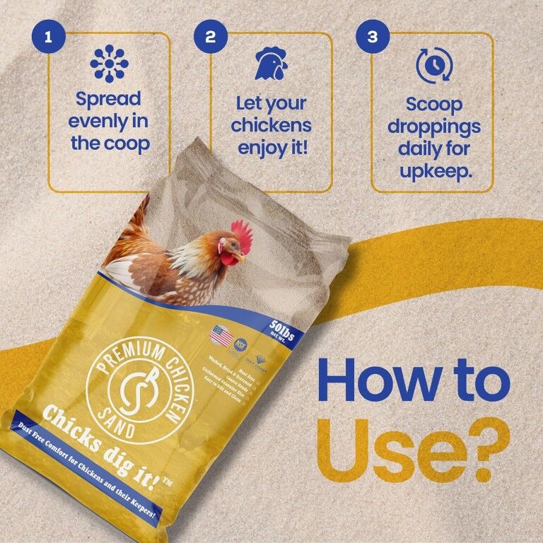 Premium Chicken Sand, 50-Lb