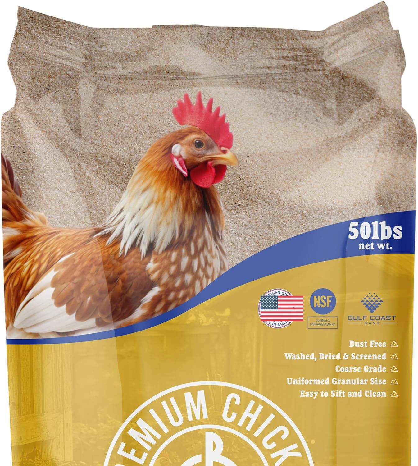 Premium Chicken Sand, 50-Lb