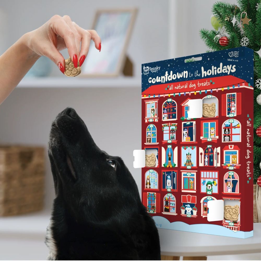 Spunky Pup Count Down to the Holidays Advent Calendar Dog Treats