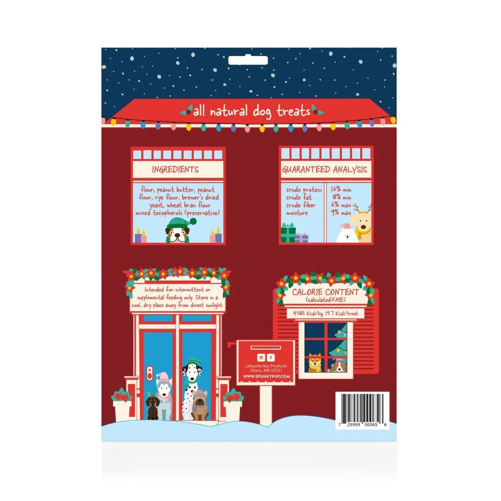 Spunky Pup Count Down to the Holidays Advent Calendar Dog Treats
