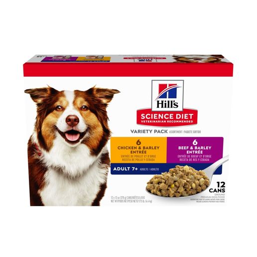 Hill's Science Diet Adult 7+ Entree Canned Dog Food Chicken And