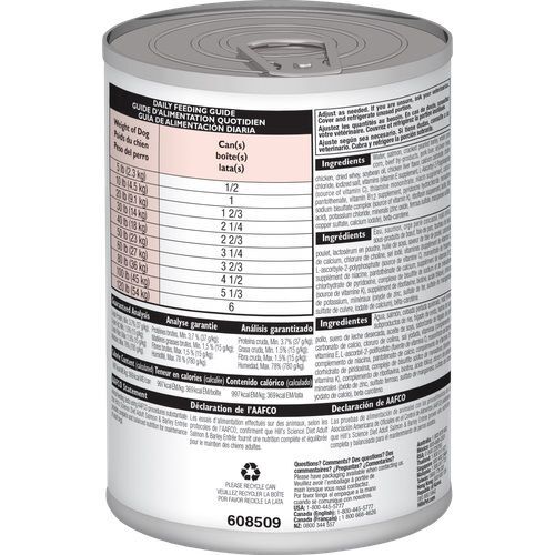 Hill's Science Diet Adult Salmon & Barley Entrée Dog Food, 13-Oz