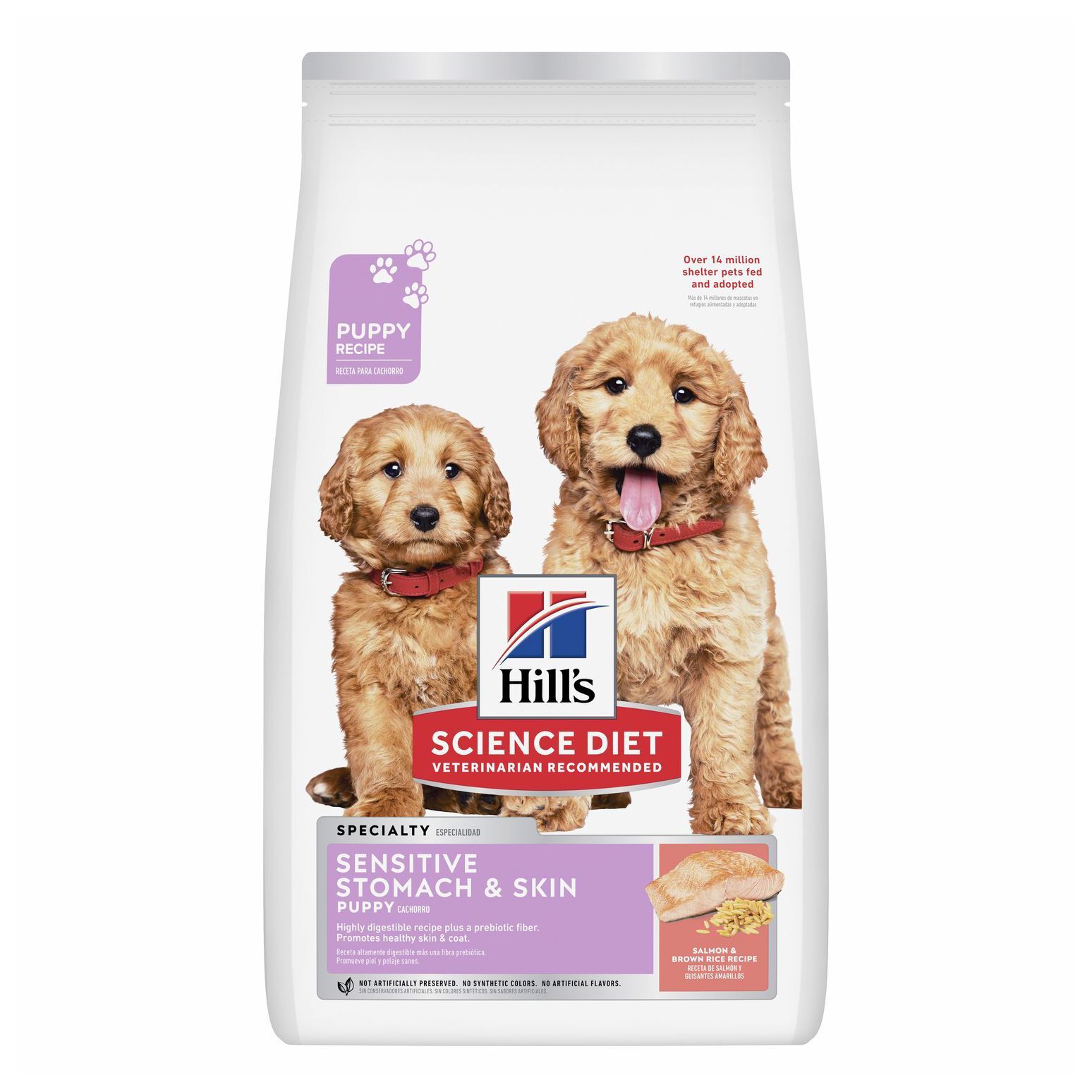 Hill's Science Diet Puppy Sensitive Stomach Skin Salmon Brown