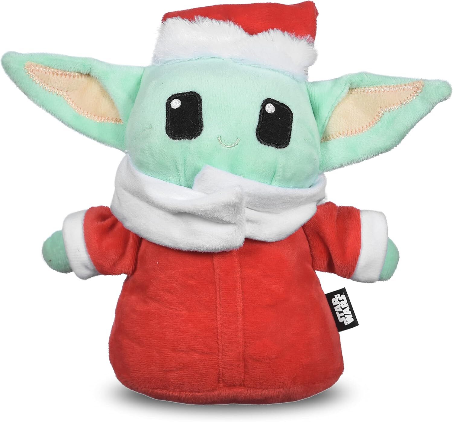 Disney Star Wars For Pets Holiday Grogu Plush Dog Toy, 6-In