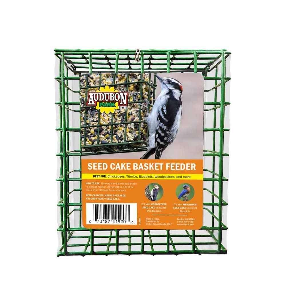 Audubon Park Seed Cake Basket Feeder