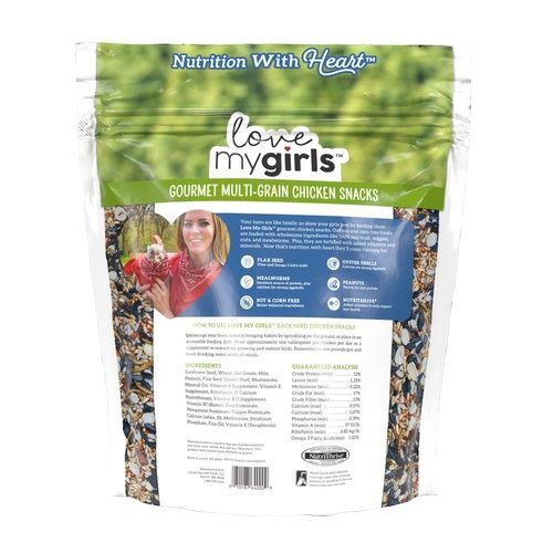 Love My Girls Flax & Worms, 5-Lb