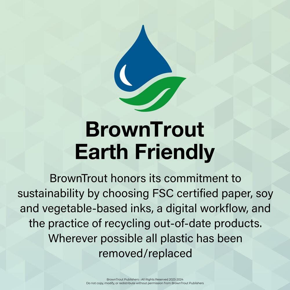 Brown Trout Publisher 2024 Baby Goats Monthly Square Wall Calendar, 12-In x 24-In