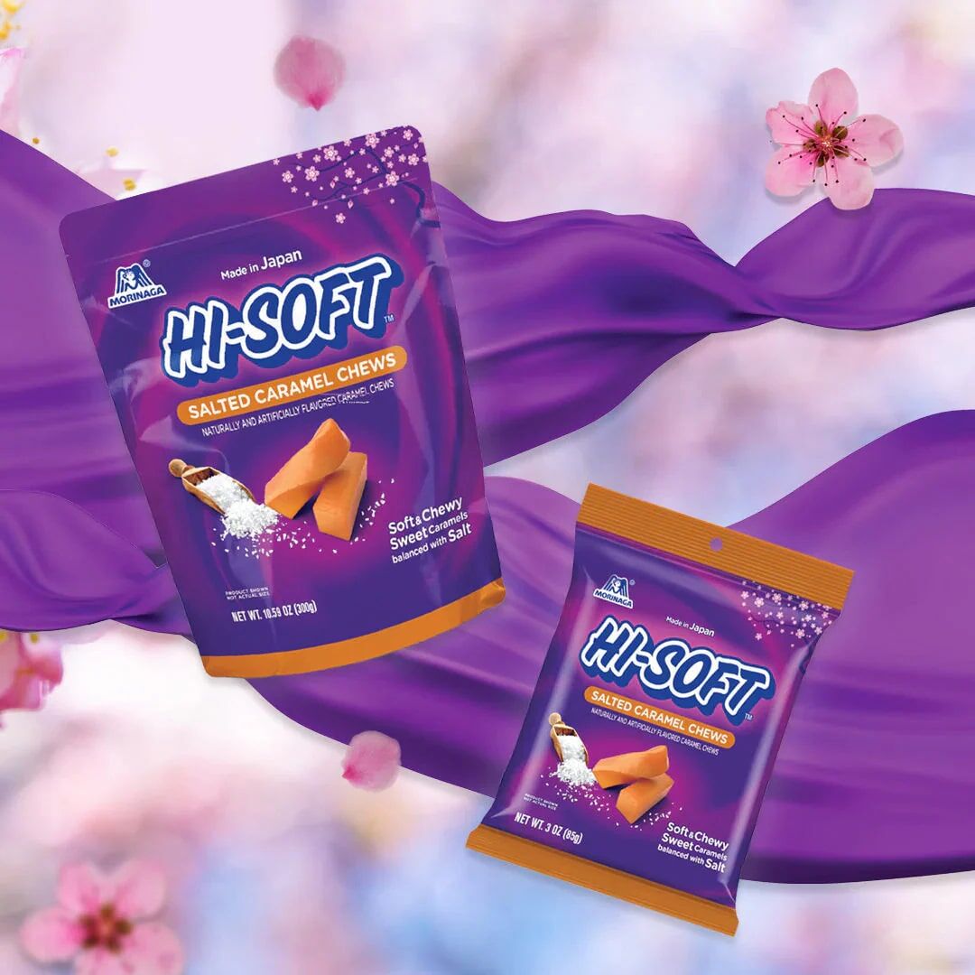 HI-CHEW HI-SOFT Salted Caramel Chews, 3-Oz