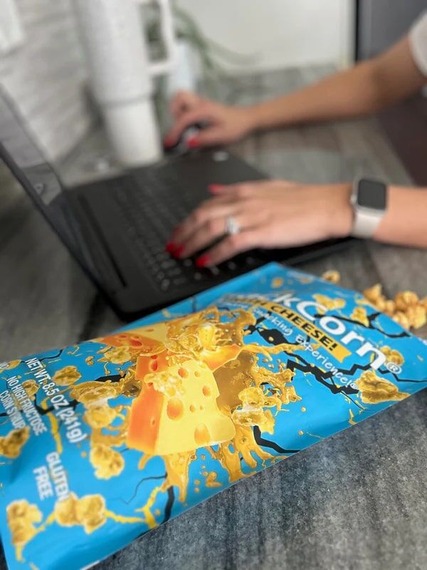 KrackCorn Popcorn With Cheese 8.5-Oz 